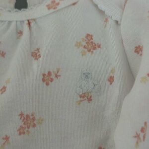 Baby Gap Onesie Pink Floral
